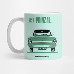 NSU PRINZ 4L - owners handbook Mug